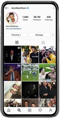 Instagram Followers on iPhone
